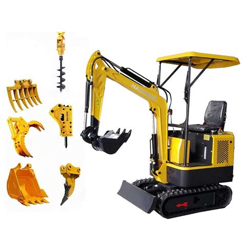 mini excavator hydraulic forks|1 ton mini excavator attachments.